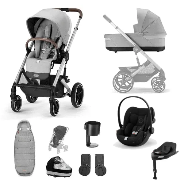 Cybex Balios S Lux Luxury Cloud G Bundle - Taupe / Lava Grey