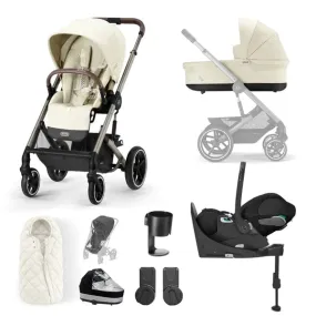 Cybex Balios S Lux Luxury Cloud T Bundle - Taupe / Seashell Beige