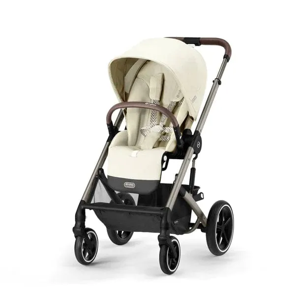 Cybex Balios S Lux Luxury Cloud T Bundle - Taupe / Seashell Beige