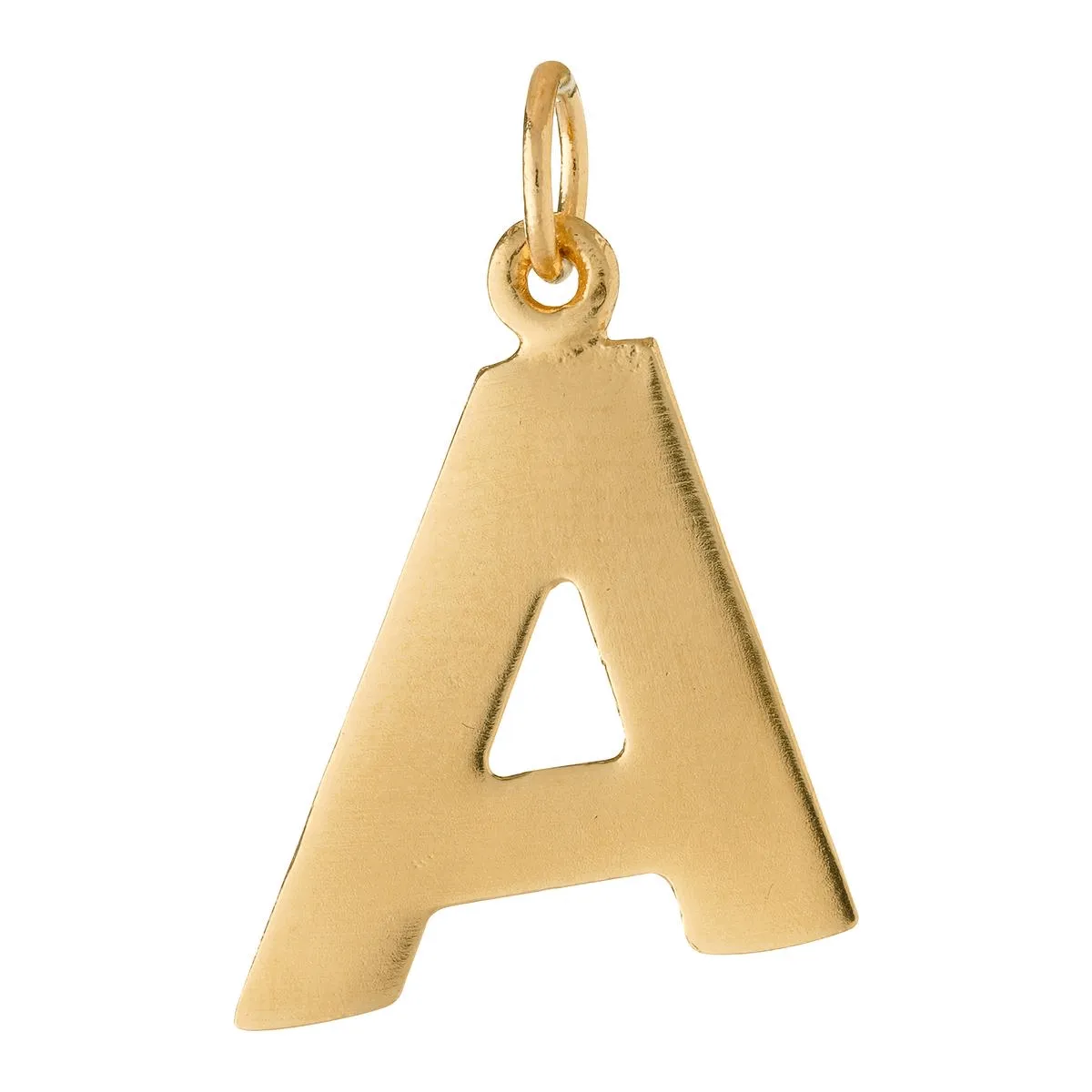 D Cutout Letter Charm