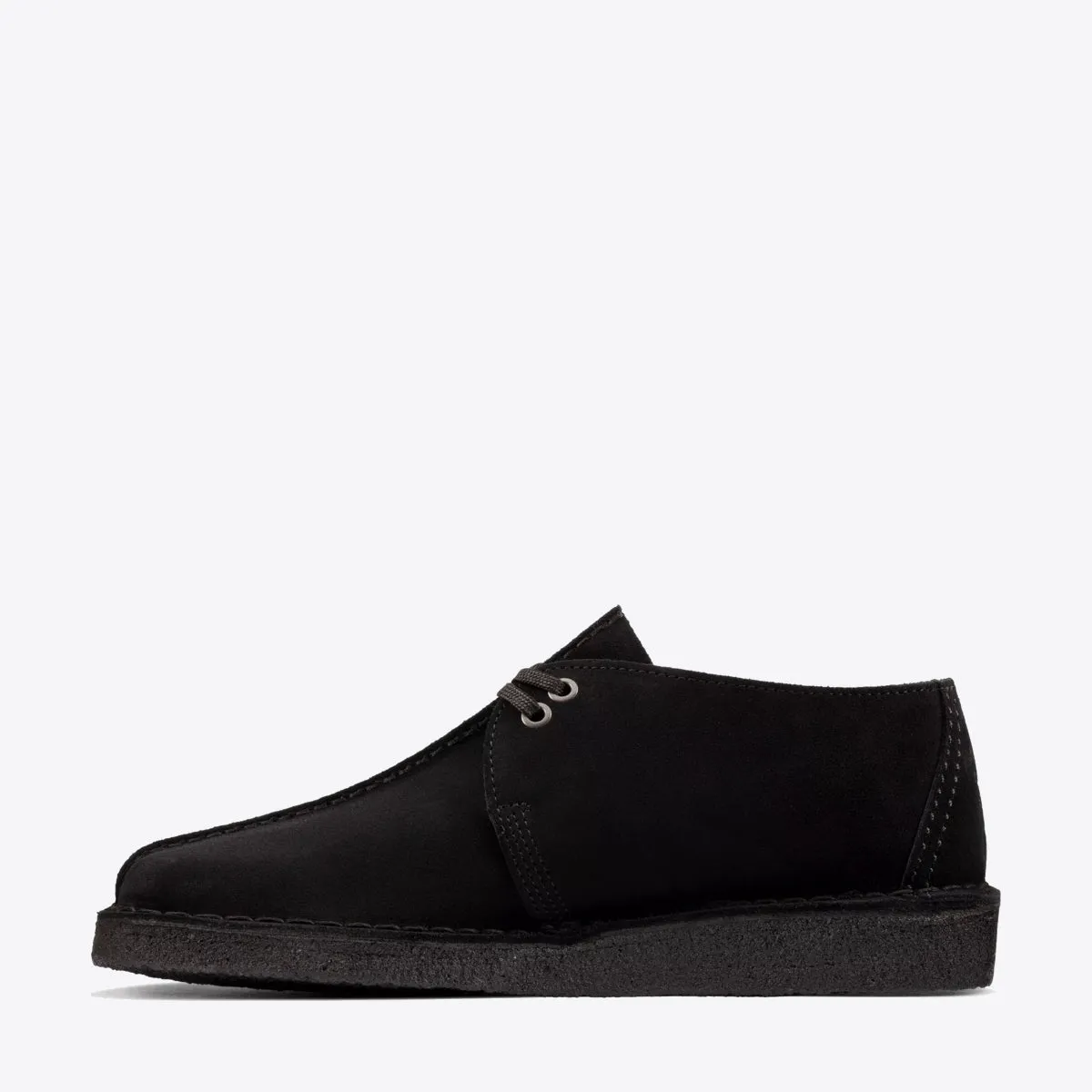 Desert Trek Black Suede