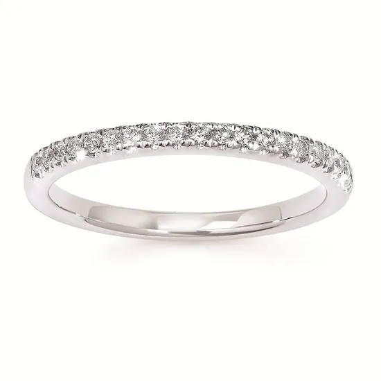 Diamond Wedding Bands  -  Women'