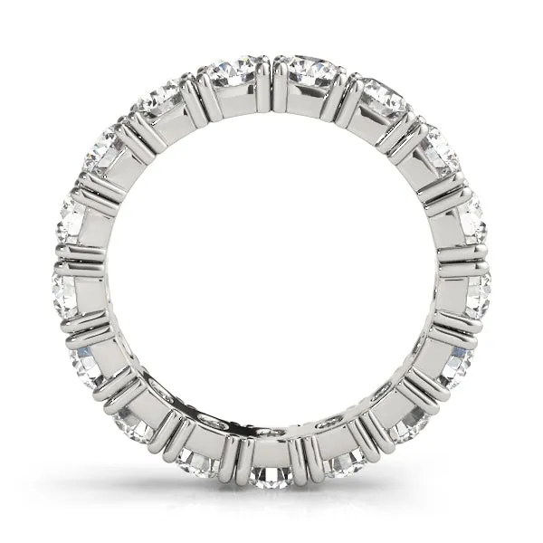 DIVINE 2.4 Carat Diamond Eternity Band in 14K/ 18K/ Platinum GIA Graded 15 pointer G Color SI1 Clarity By Mike Nekta SIZE 5