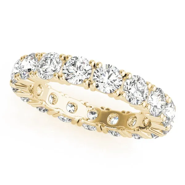 DIVINE 2.9 Carat Diamond Eternity Band in 14K/ 18K/ Platinum GIA Graded 15 pointer G Color SI1 Clarity By Mike Nekta SIZE 8