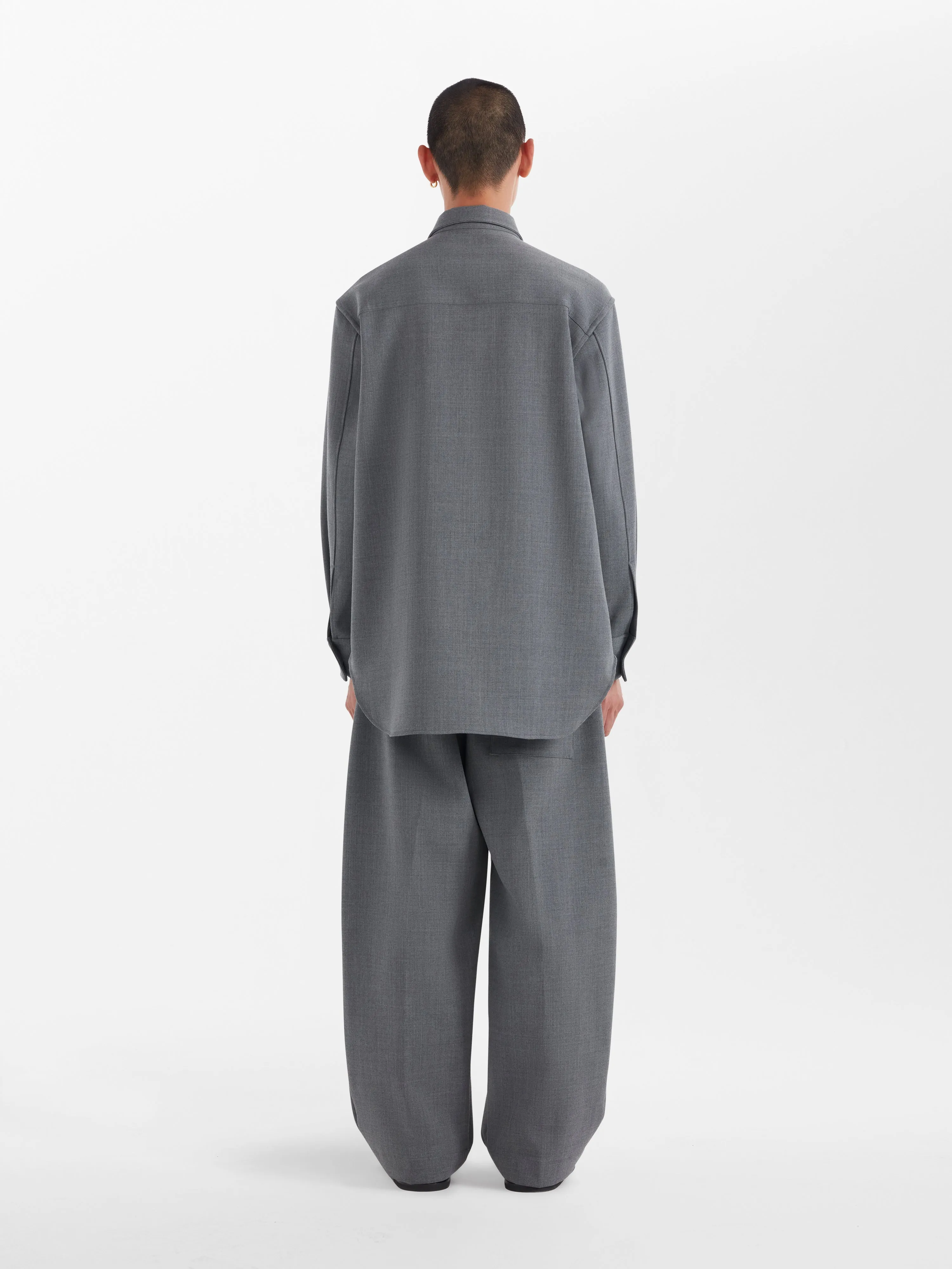 Ellis Pant in Grey Marl