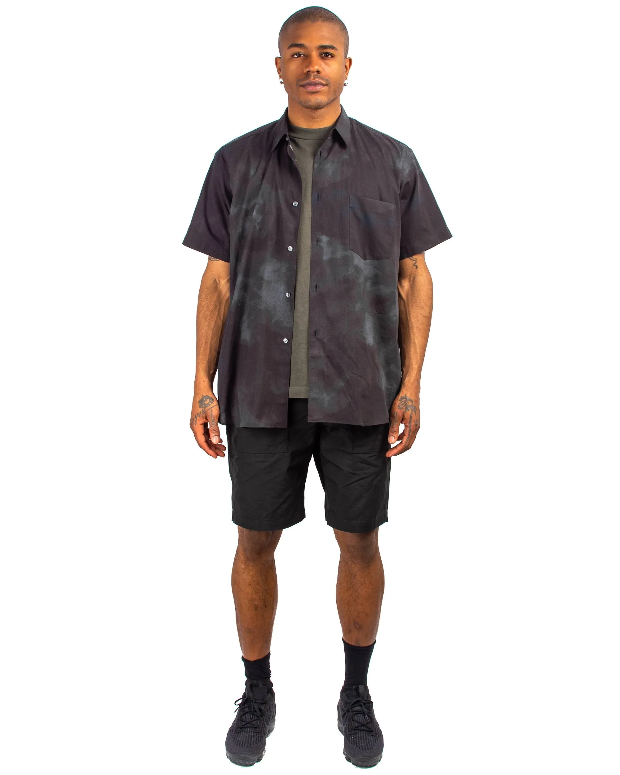 Engineered Garments Fatigue Short Black PC Poplin