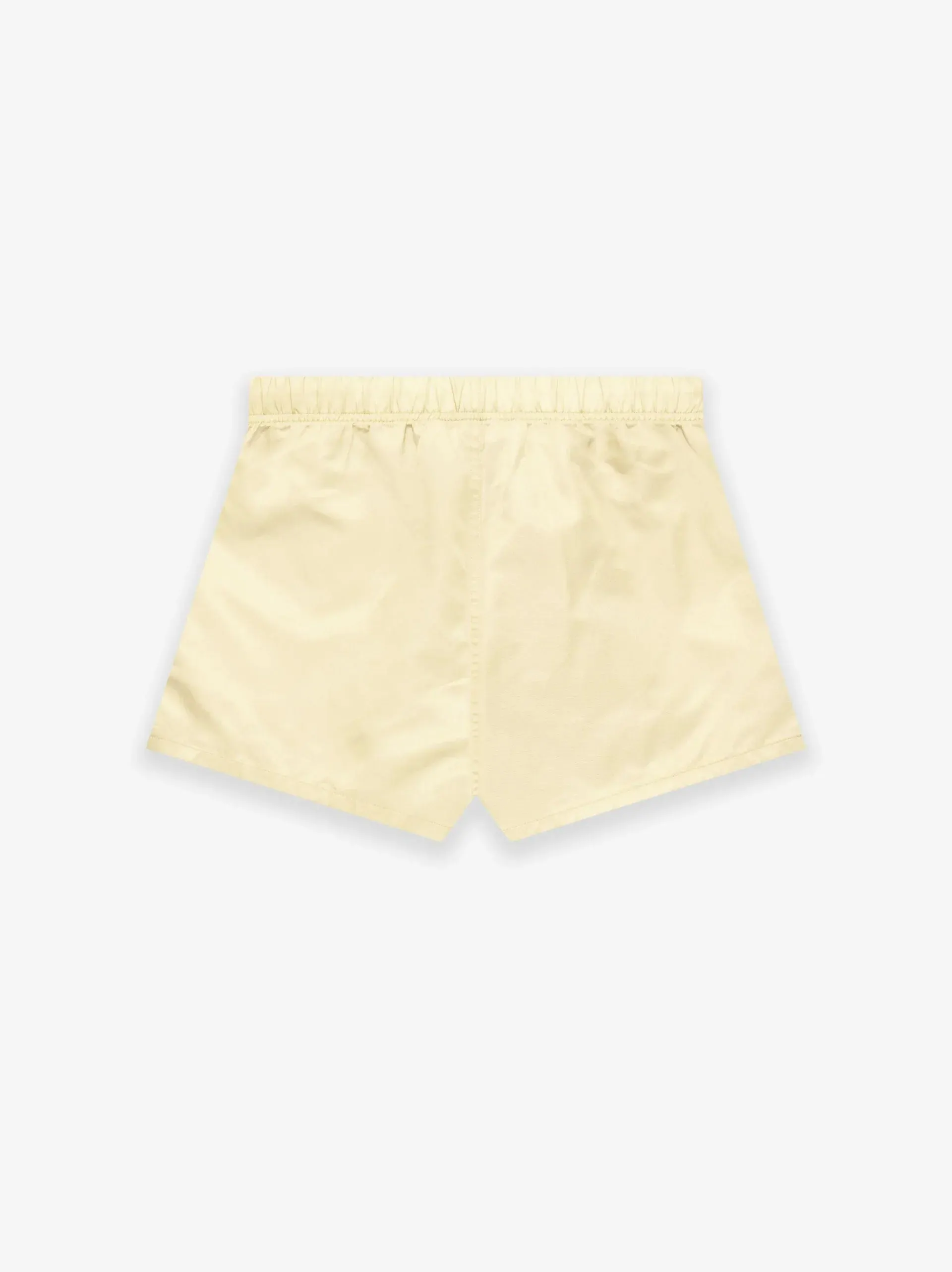 ESSENTIALS NYLON RUNNING SHORTS CANARY