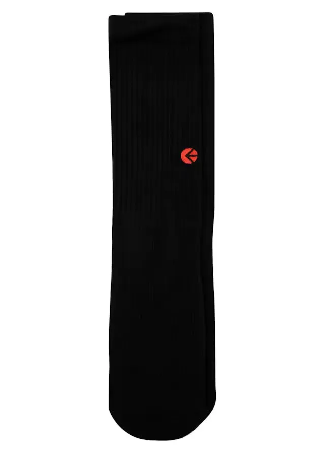 ETHIKA RED LOGO CREW SOCKS