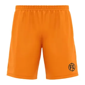 FC Match Football Short - Fluro Orange