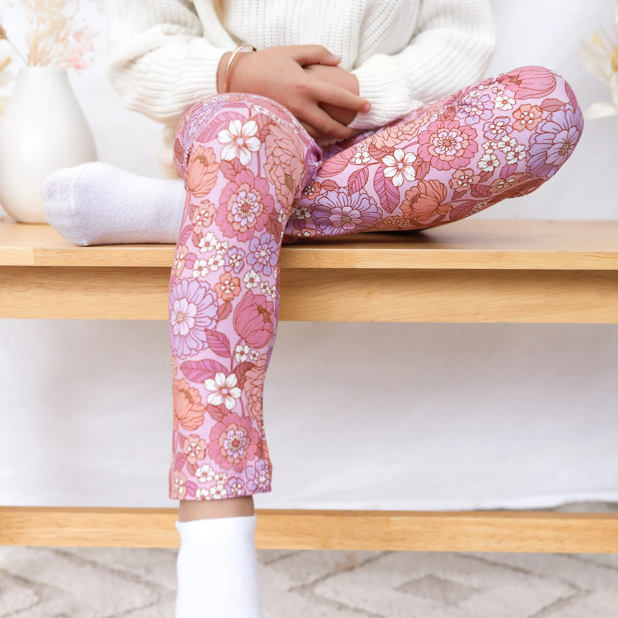 Floral Leggings - Lainey