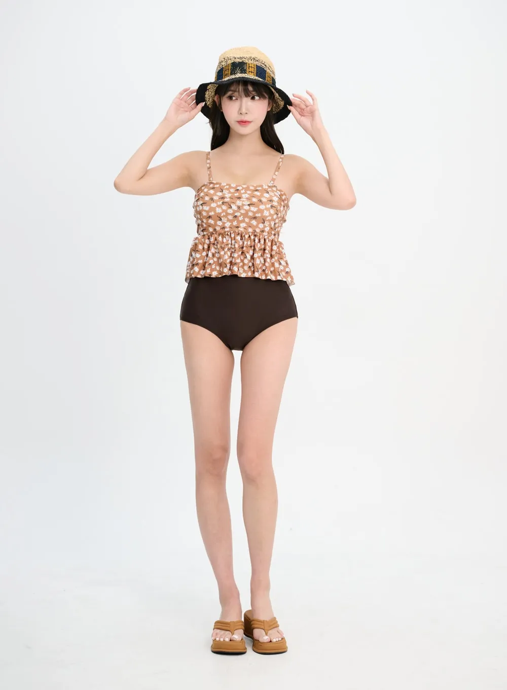 Flower Tankini Swimsuit IF324