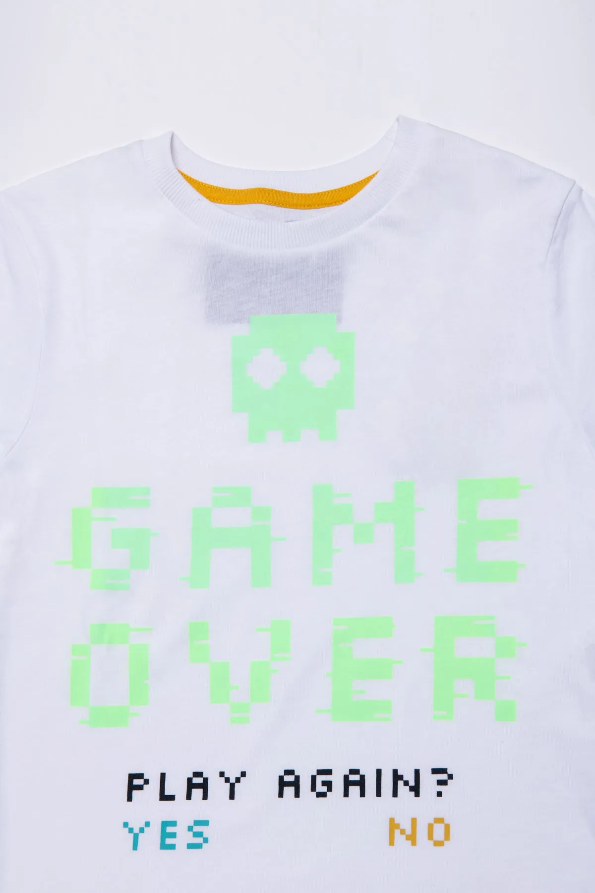 GAME OVER COTTON T-SHIRT