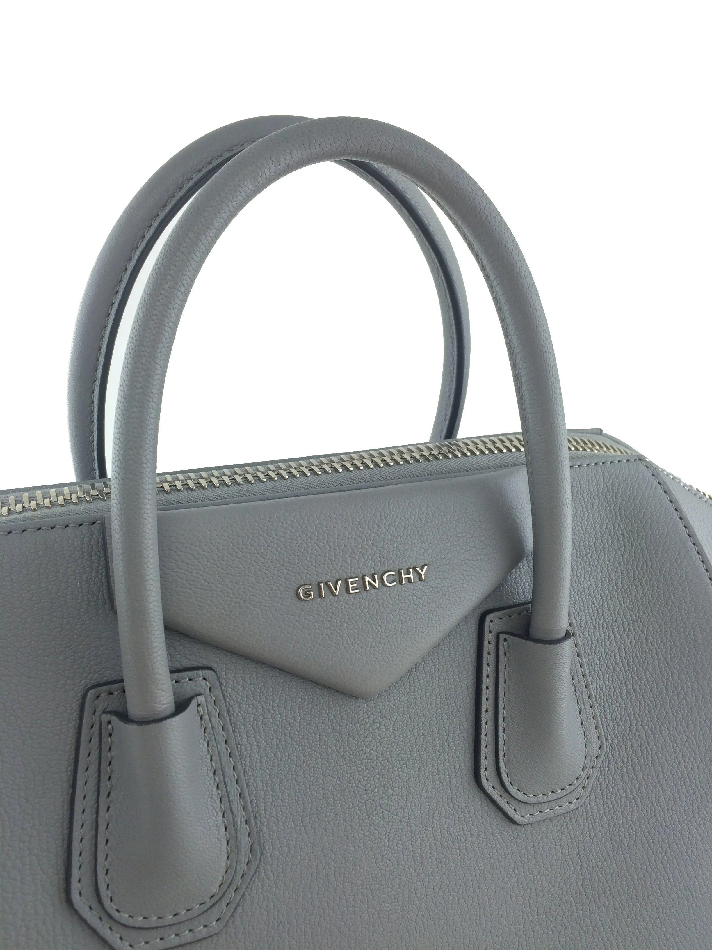 Givenchy Antigona Medium Leather Satchel Bag