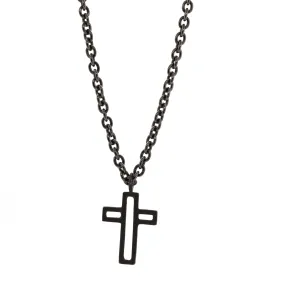 Hollow Cross Necklace