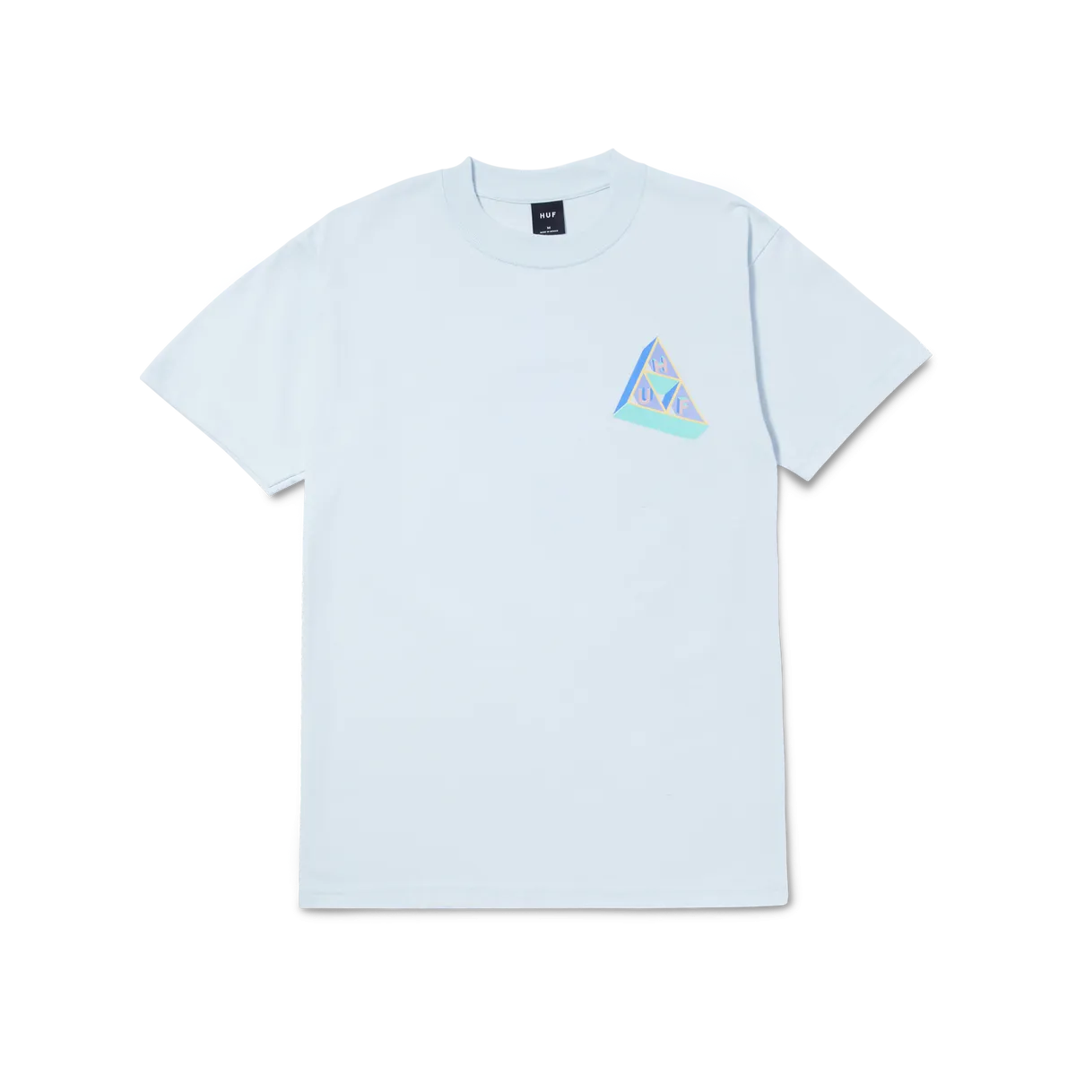 HUF BASED TT S/S TEE-LIGHT BLUE