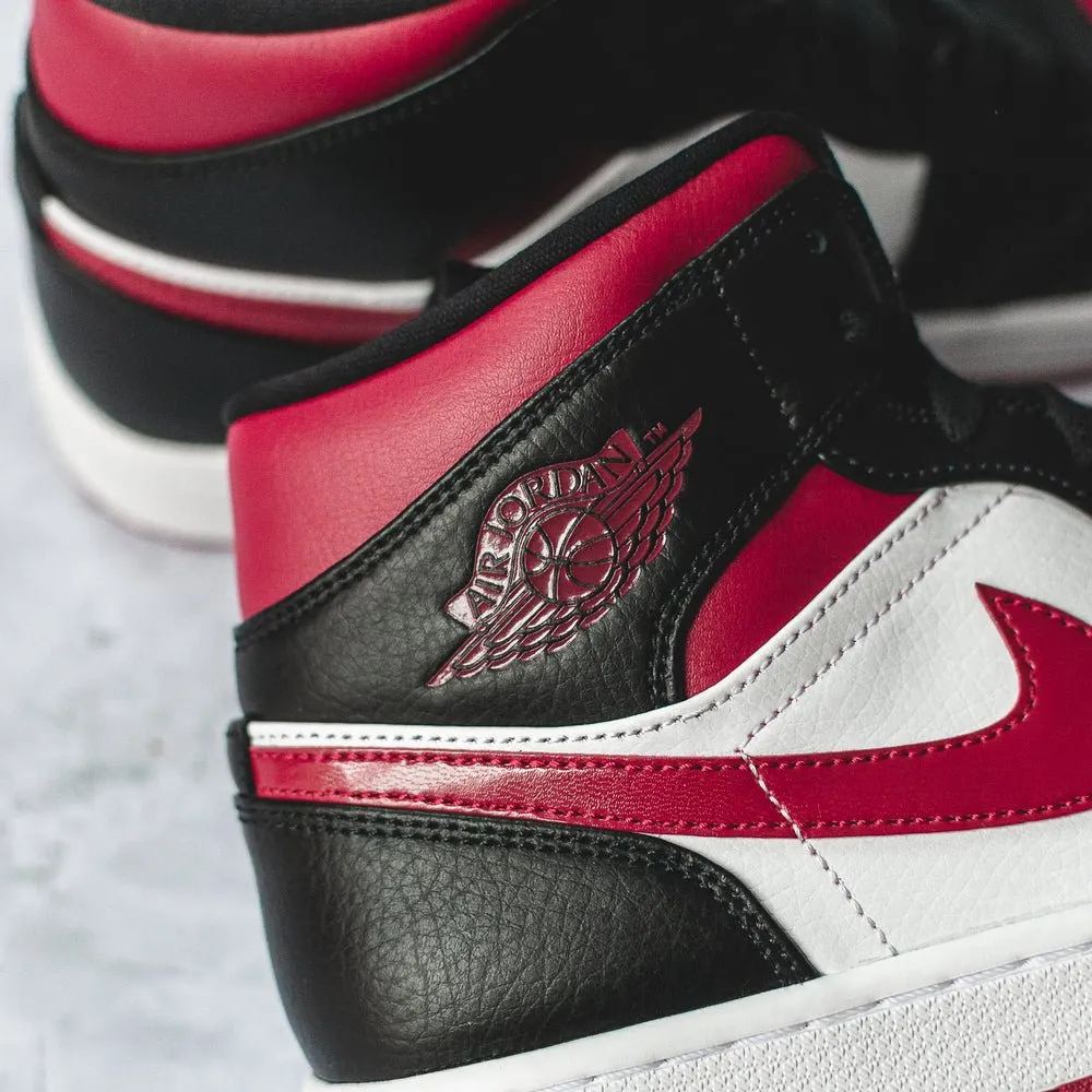 Jordan 1 Mid Bred Toe