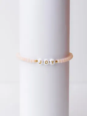 JOY Crystal Beaded Bracelet