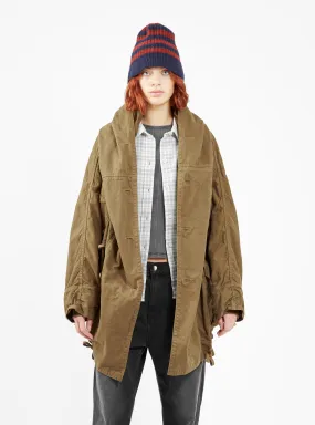 Katsuragi Cotton Coat Khaki