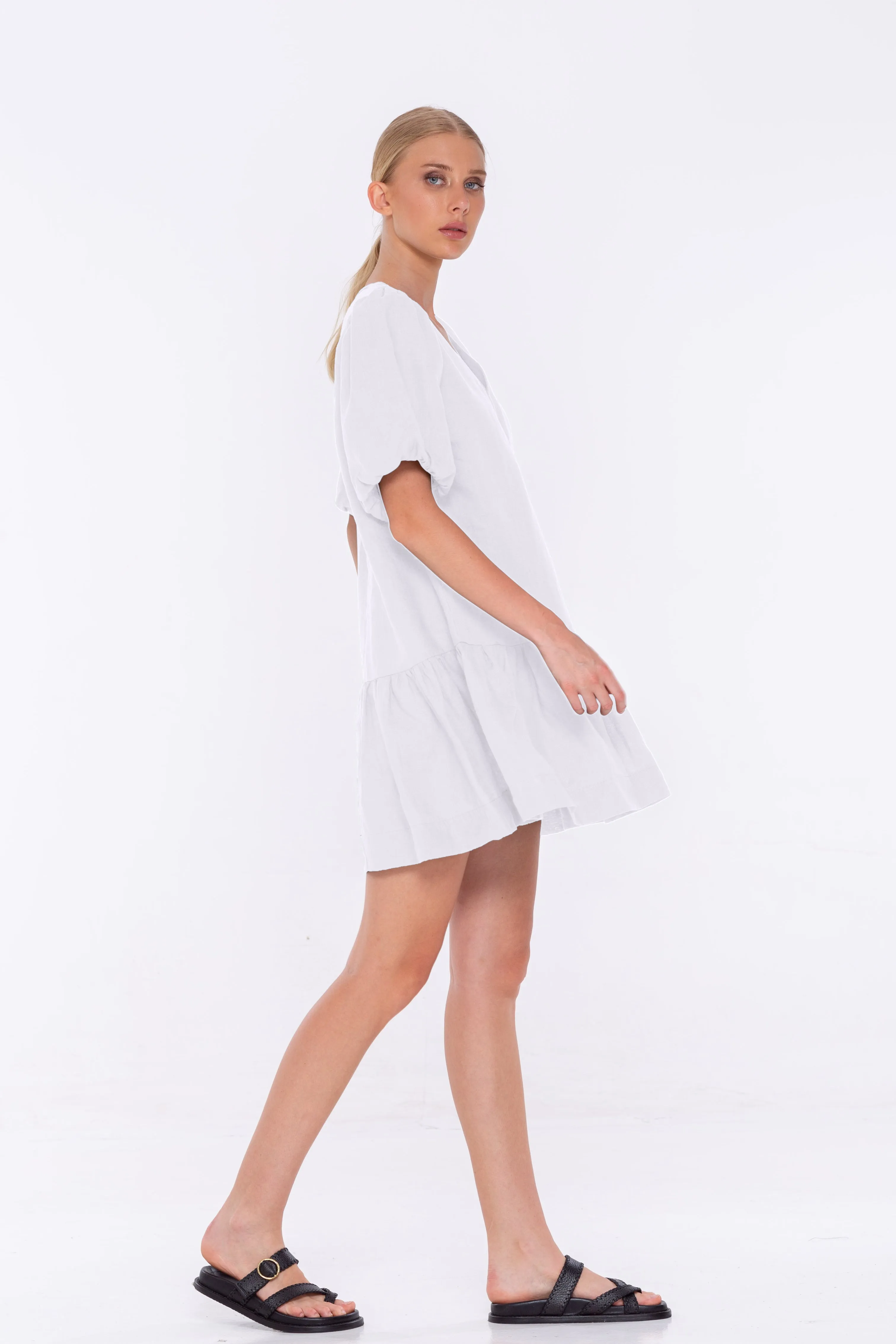 Like Honey Dress - White