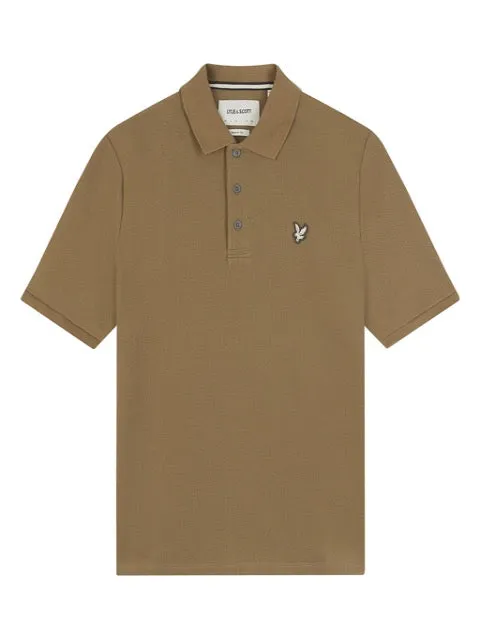 Lyle & Scott Premium Vintage Flatback Tipped Polo Shirt/Woolwich - AW23