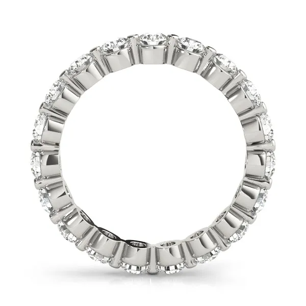 MAJESTY 2 Carat Diamond Eternity Band in 14K/ 18K/ Platinum GIA Graded 10 pointer G Color SI1 Clarity By Mike Nekta SIZE 9