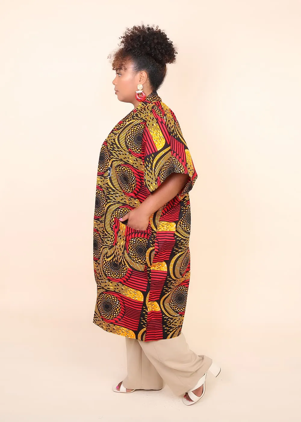 MARTHA African Print Kimono Women's Jacket