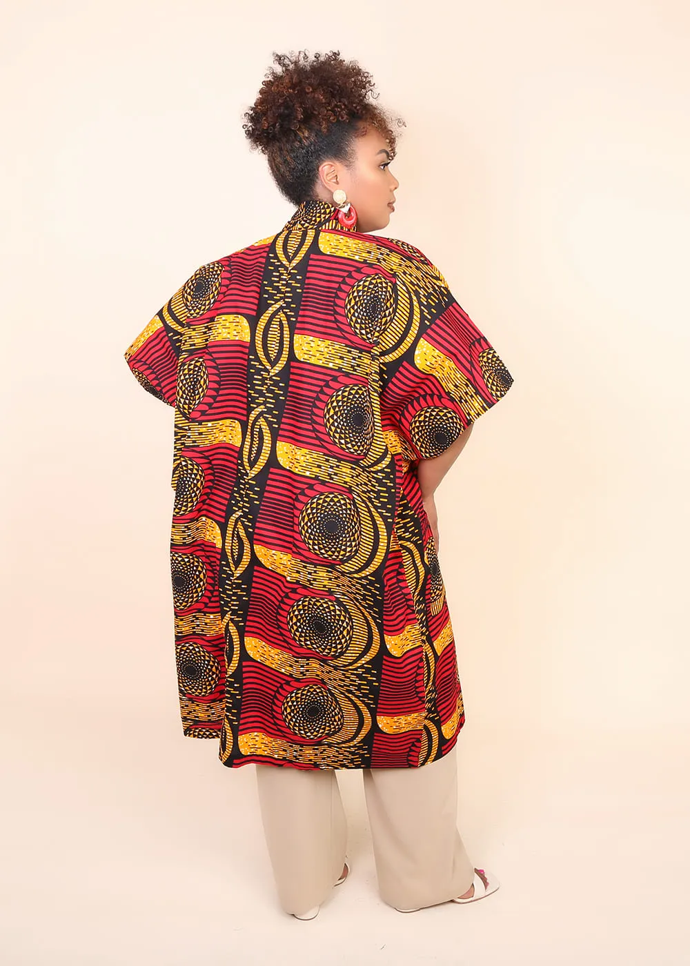 MARTHA African Print Kimono Women's Jacket