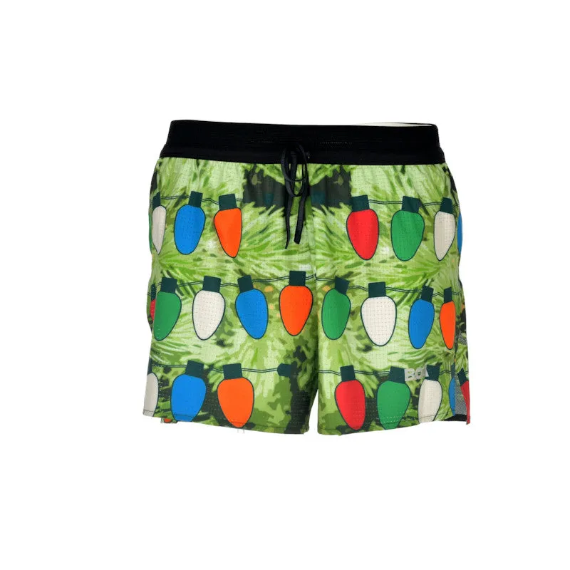 Men's Aeropro 3" Half Split Shorts- IT'S LIT