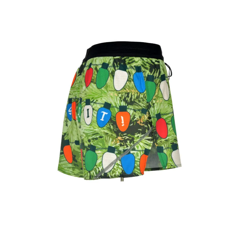 Men's Aeropro 3" Half Split Shorts- IT'S LIT