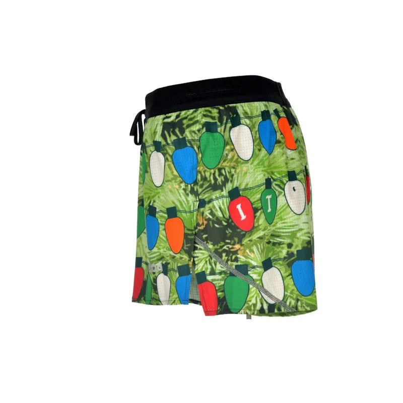 Men's Aeropro 3" Half Split Shorts- IT'S LIT