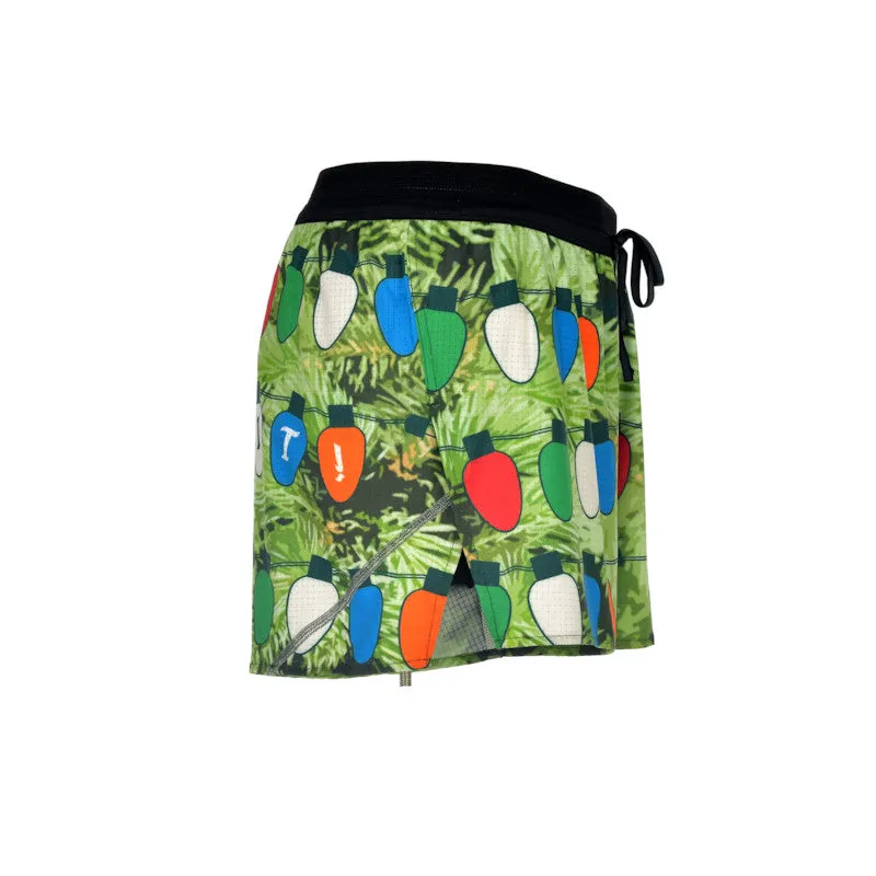 Men's Aeropro 3" Half Split Shorts- IT'S LIT