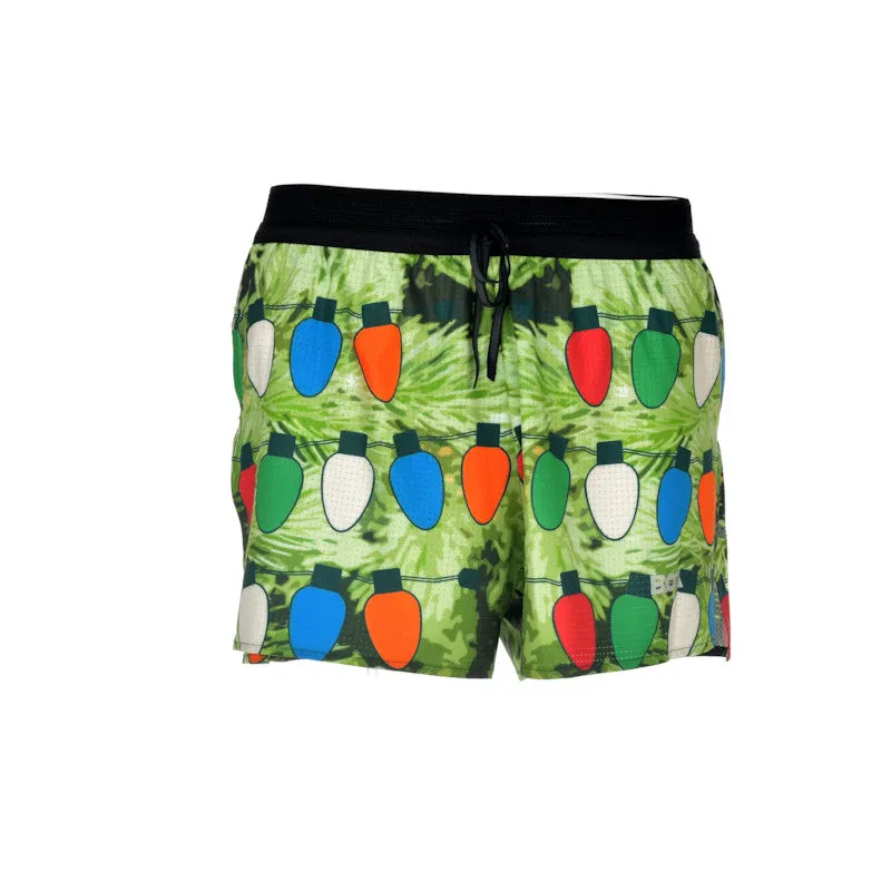 Men's Aeropro 3" Half Split Shorts- IT'S LIT