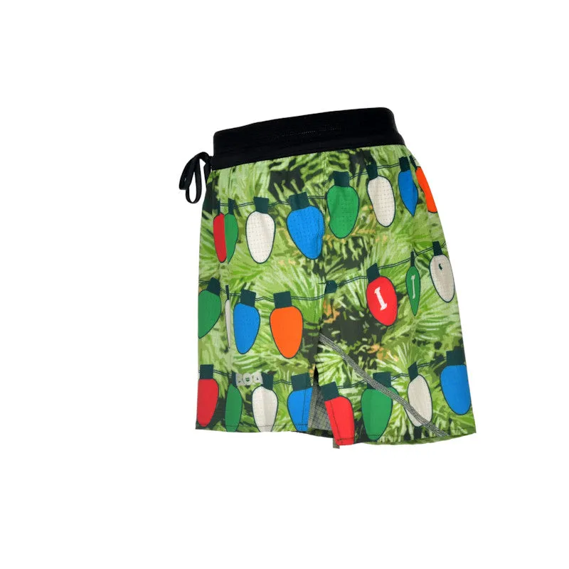 Men's Aeropro 3" Half Split Shorts- IT'S LIT