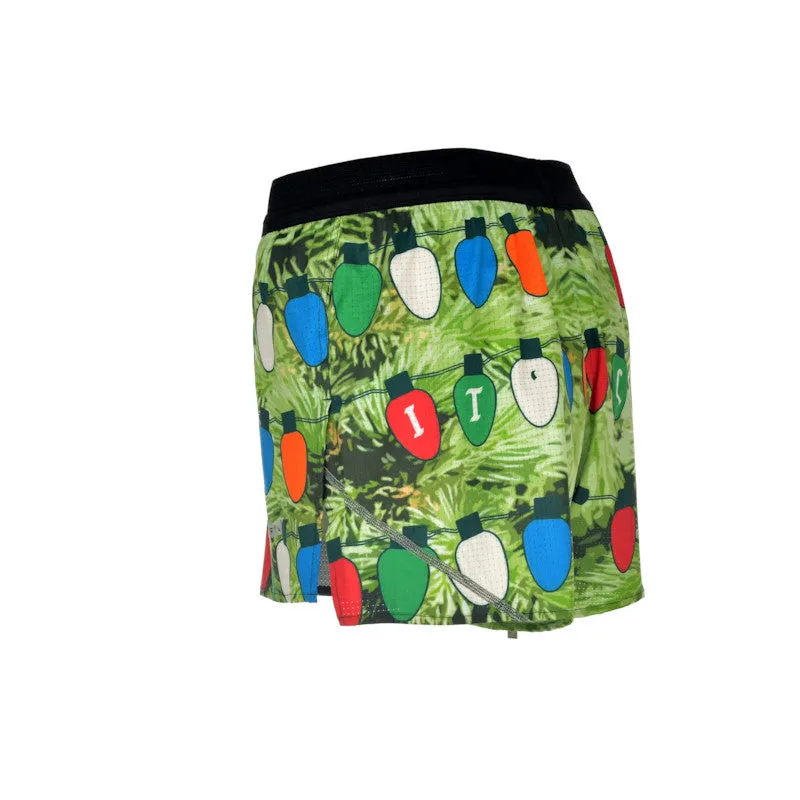 Men's Aeropro 3" Half Split Shorts- IT'S LIT