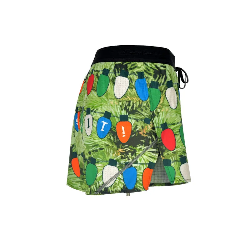 Men's Aeropro 3" Half Split Shorts- IT'S LIT