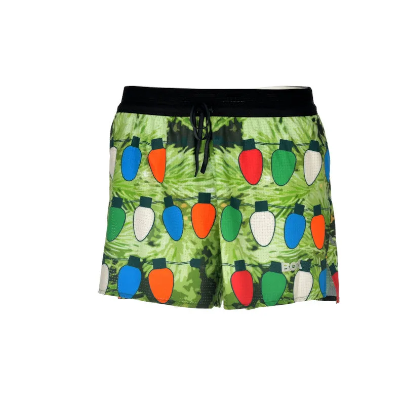 Men's Aeropro 3" Half Split Shorts- IT'S LIT