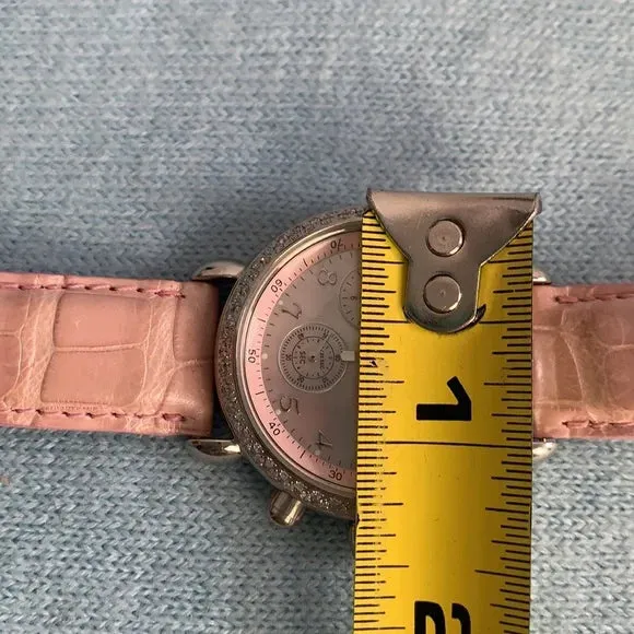 Michele CSX Mother of Pearl Face Pink Watch