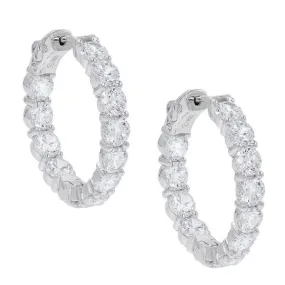 Mini Crystal Hoops