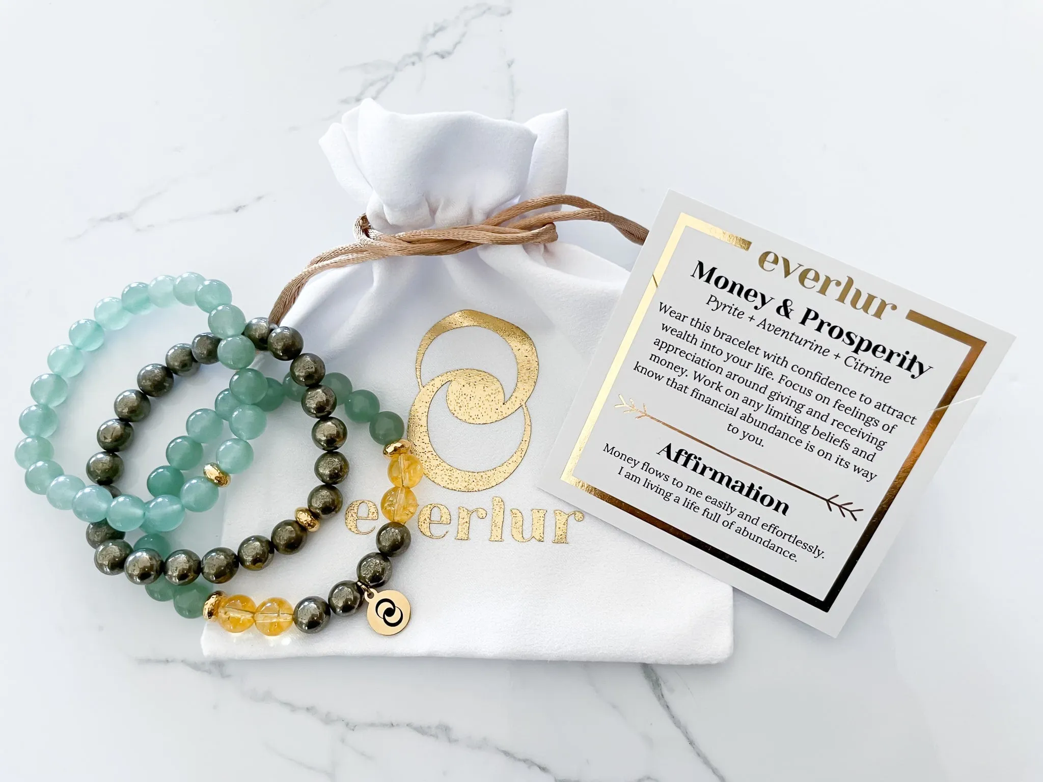 Money & Prosperity Crystal Bracelet