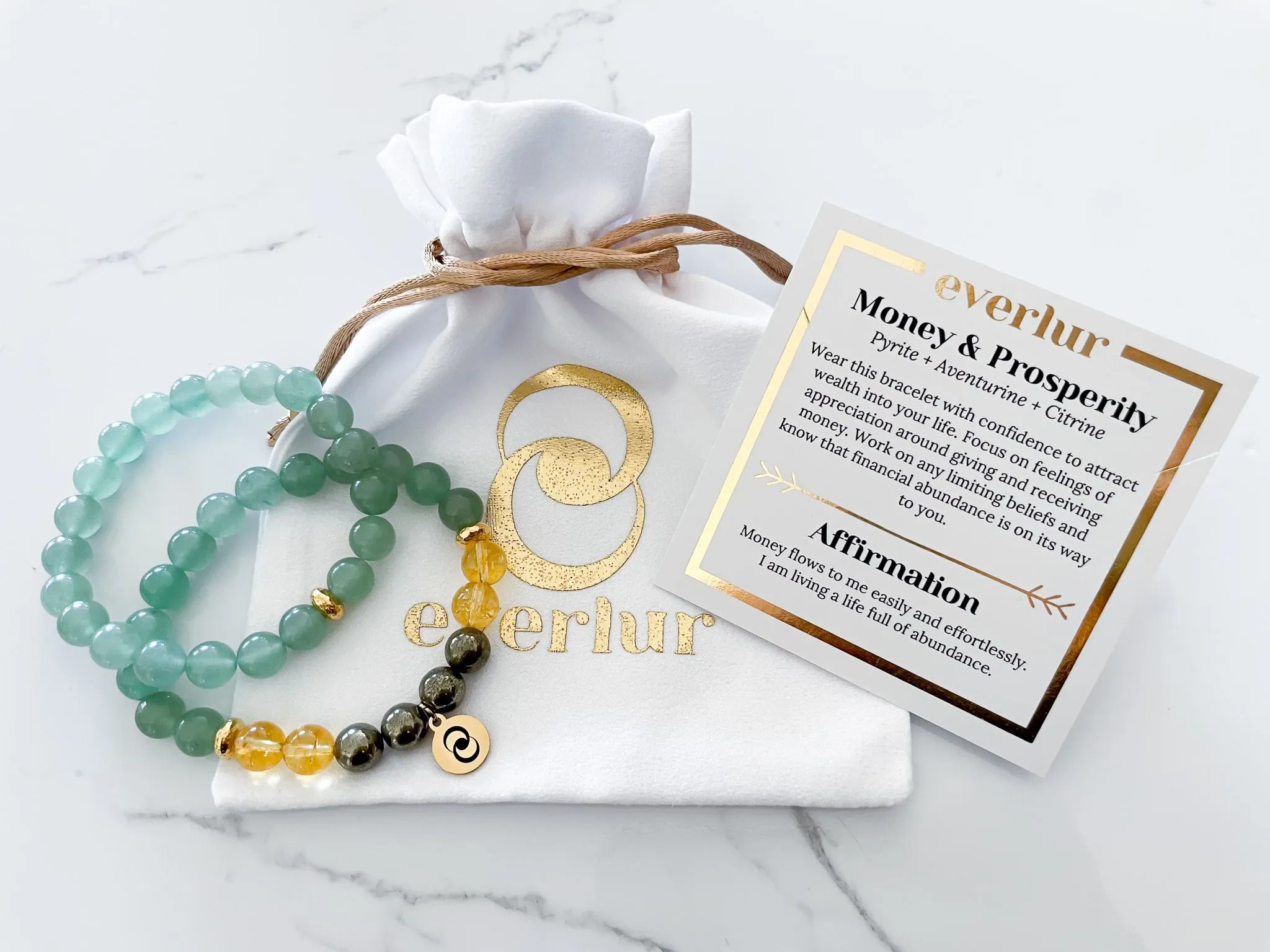 Money & Prosperity Crystal Bracelet