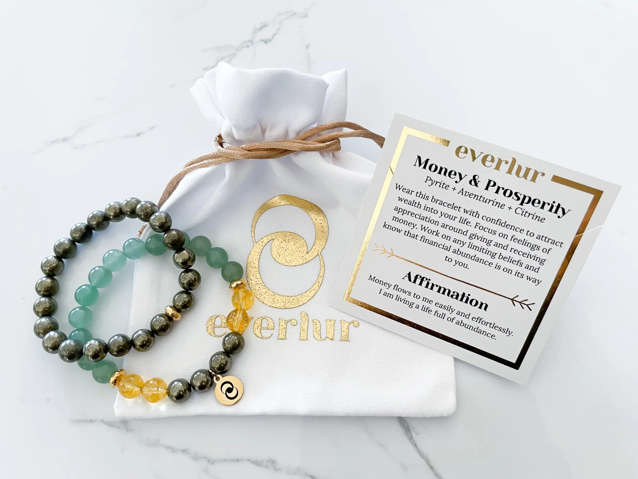 Money & Prosperity Crystal Bracelet