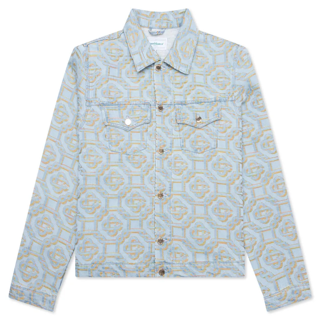 Monogram Denim Jacket - Multi