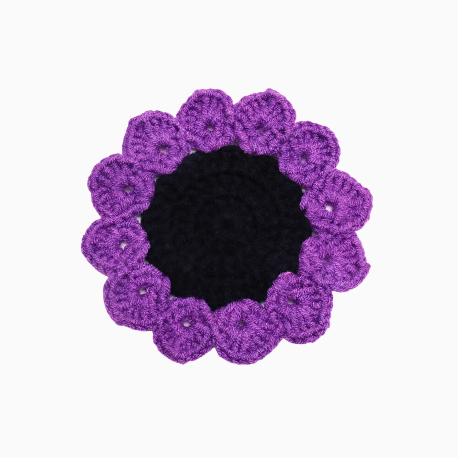 Mystic Flower Crochet Coaster