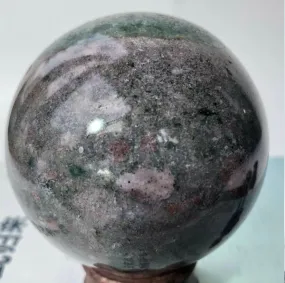 Natural Ocean Jasper Sphere