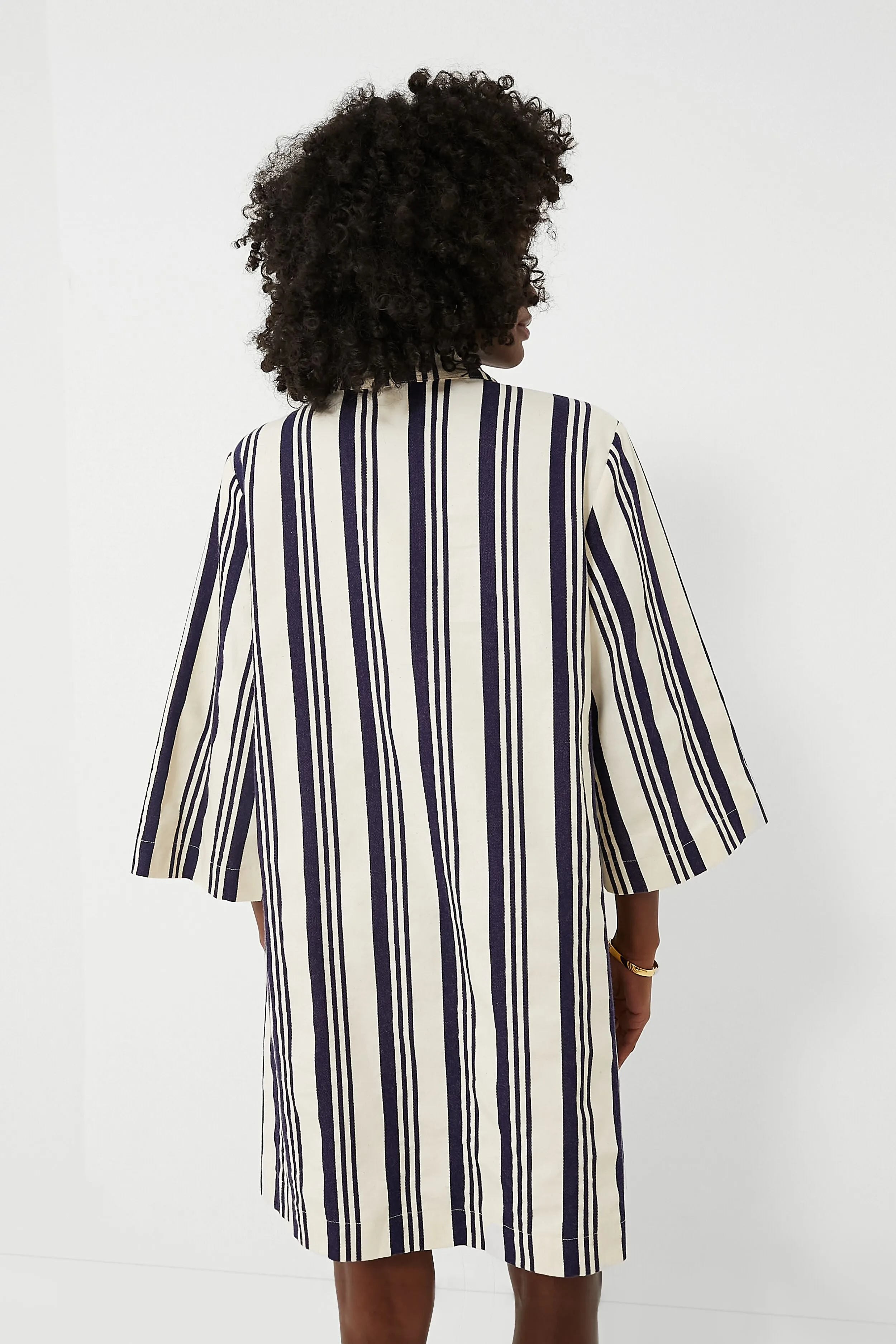 Navy Stripe Montauk Dress