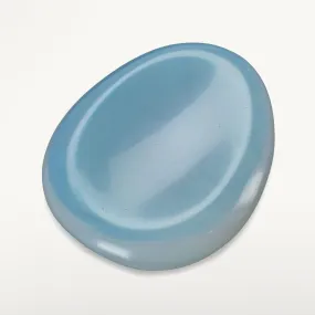 Opalite Rainbow Moonstone Worry Stone Gemstone Carving