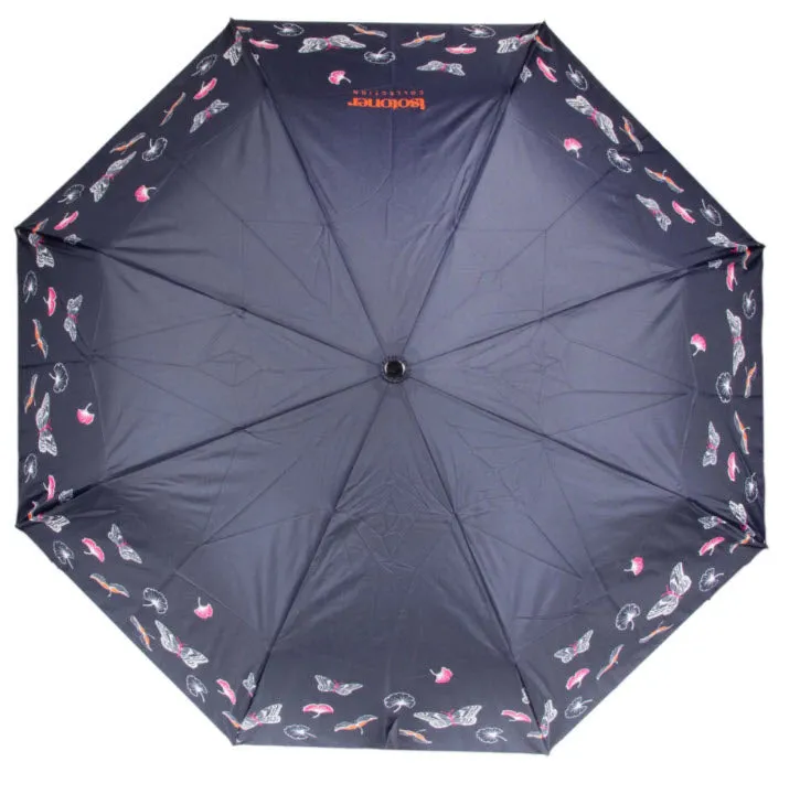 Parapluie X-Tra Solide Femme Isotoner 09406 Papillon Floral