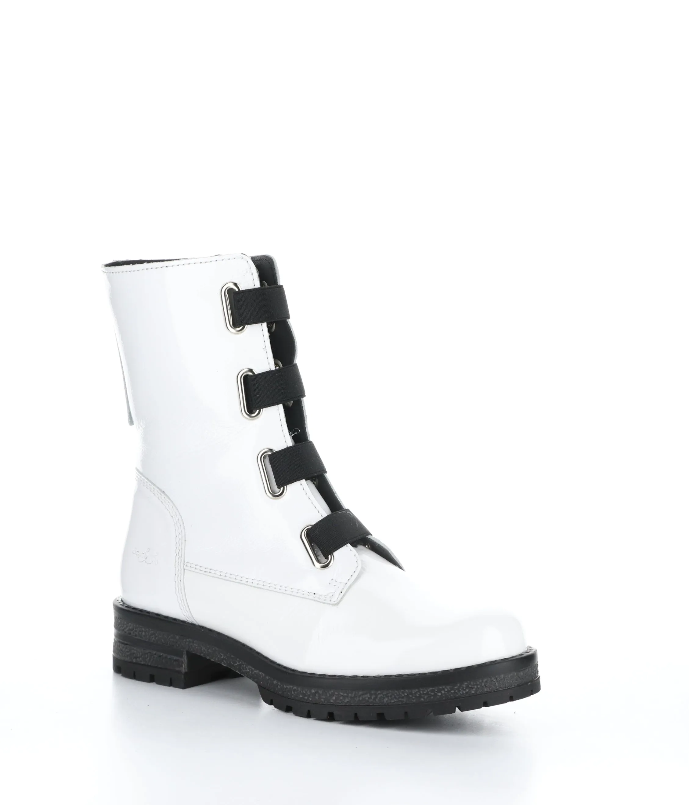 PAUSE WHITE/BLACK Elasticated Boots