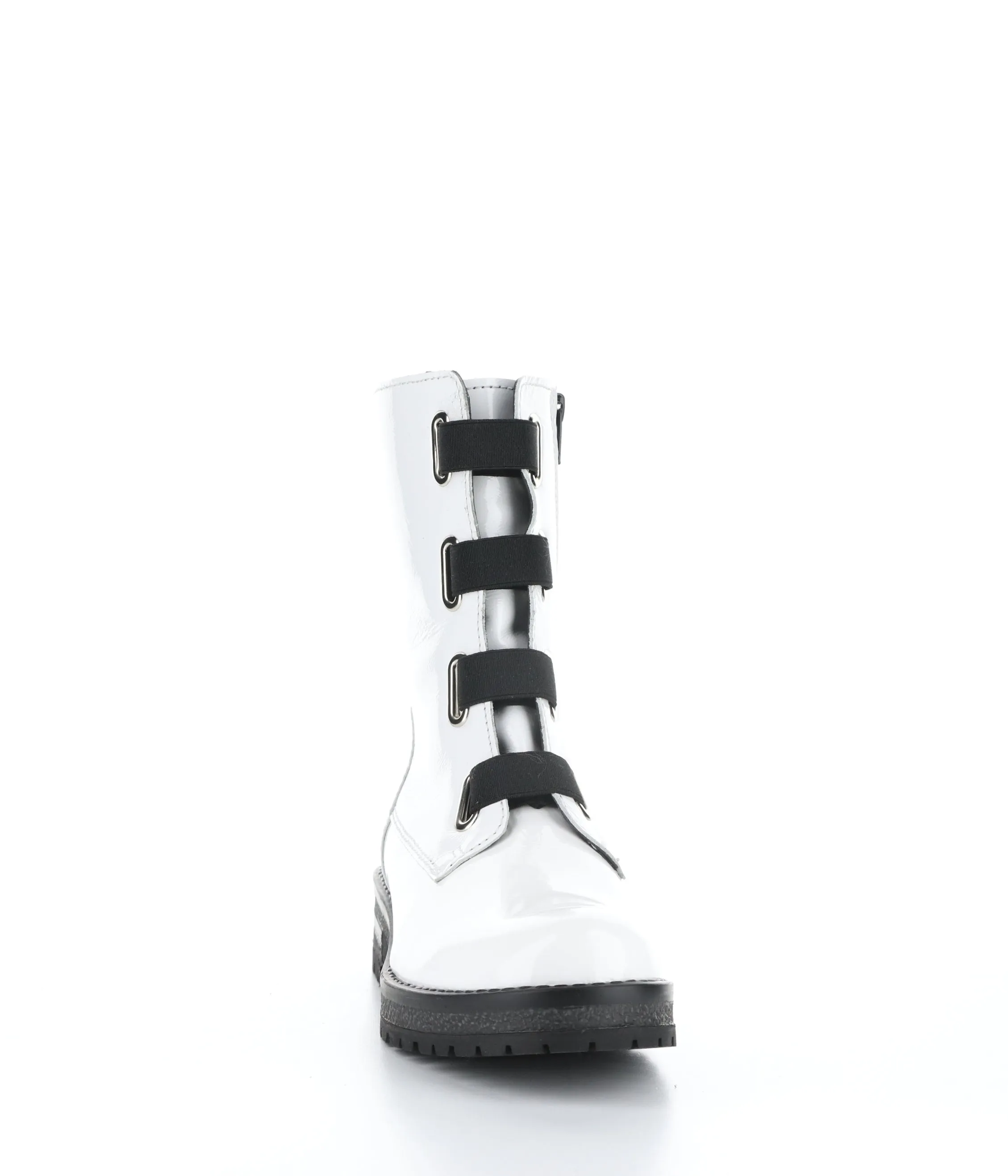 PAUSE WHITE/BLACK Elasticated Boots