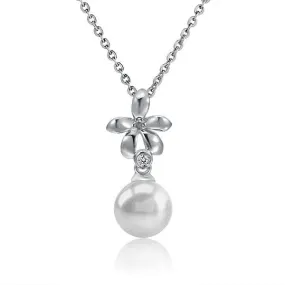 Pearl Pikake Pendant